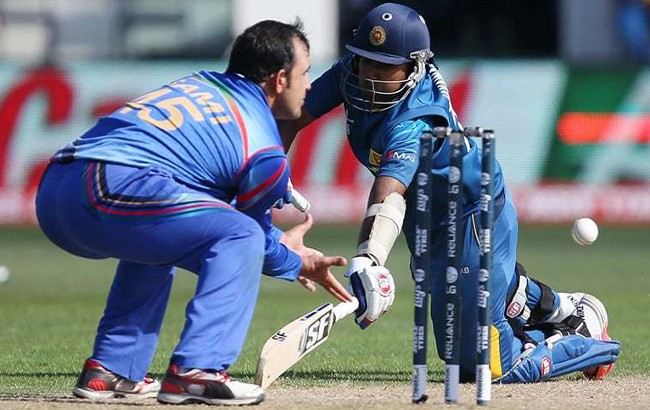 Afghanistan give tough fight to Sri Lanka at Dunedin